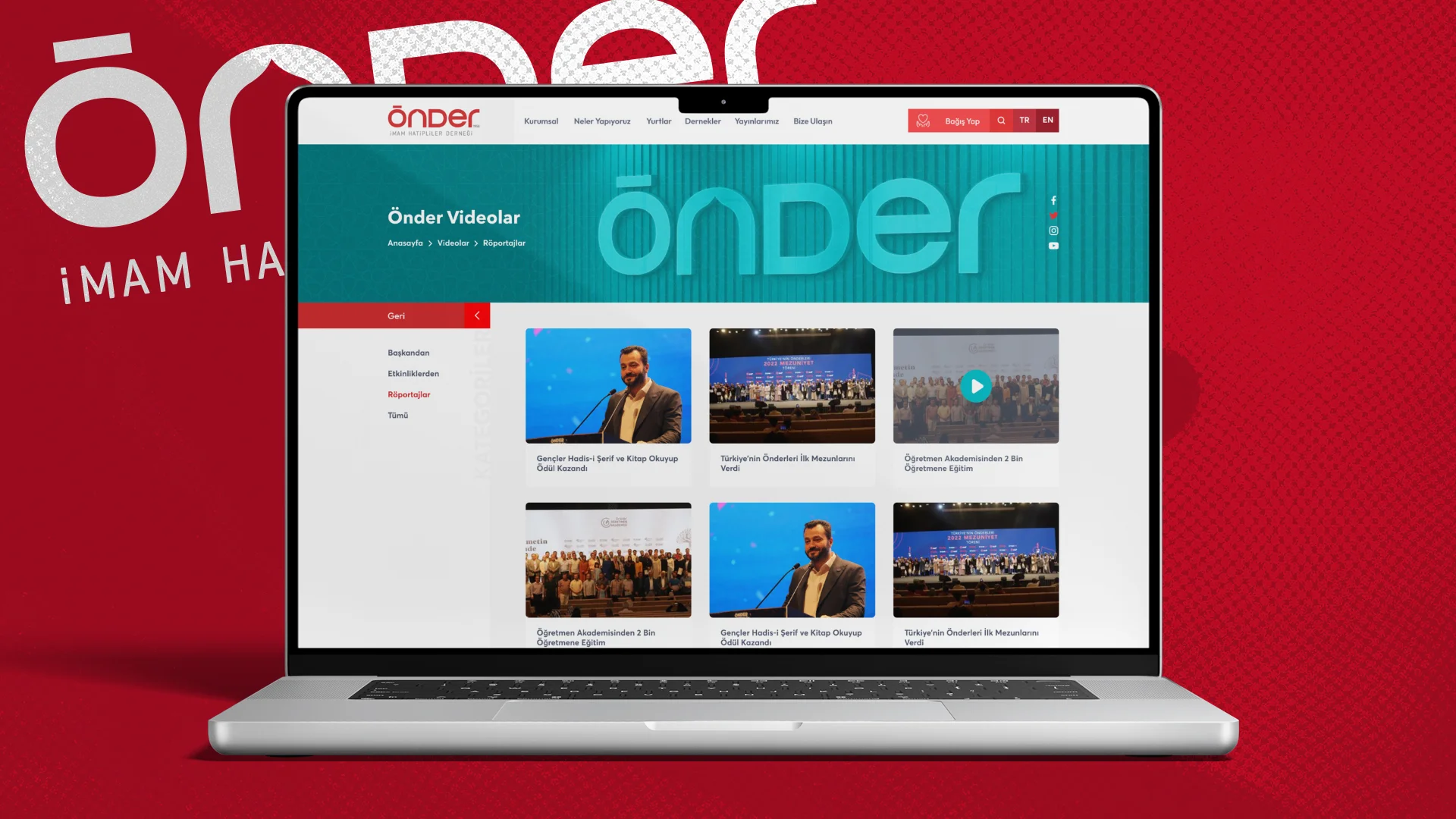 İmam Hatipliler Derneği Web Platformu - Görsel 4