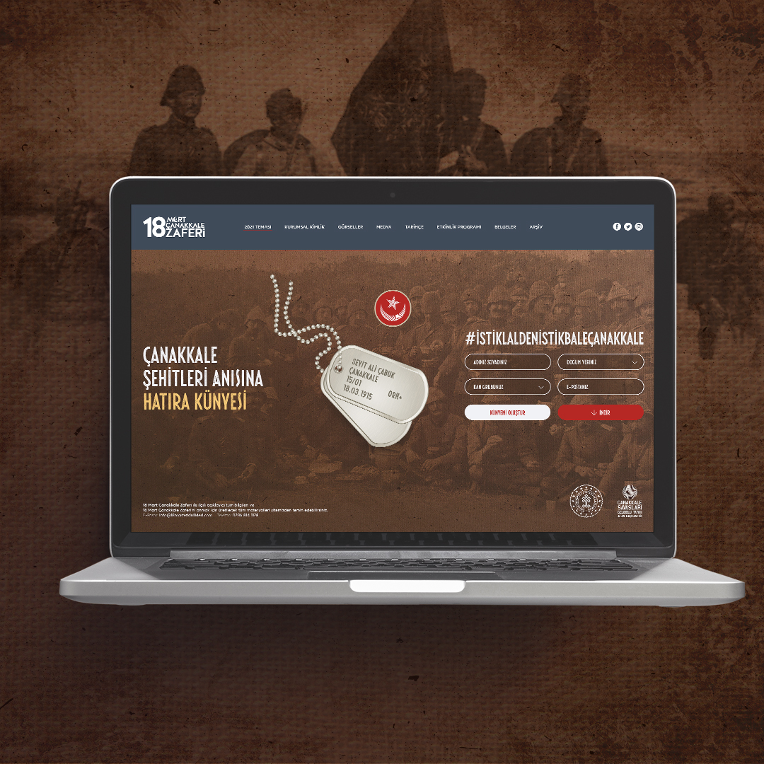 18 Mart Çanakkale Şehitleri Anısına Hatıra Künyesi - Görsel 3